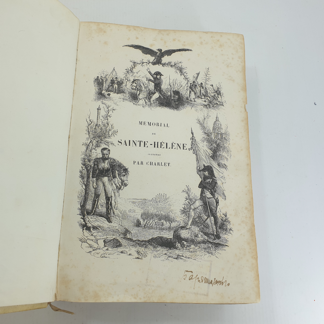 Эммануэль де Лас Каз "Мемориал Святой Елены" 1842г.. Картинка 5