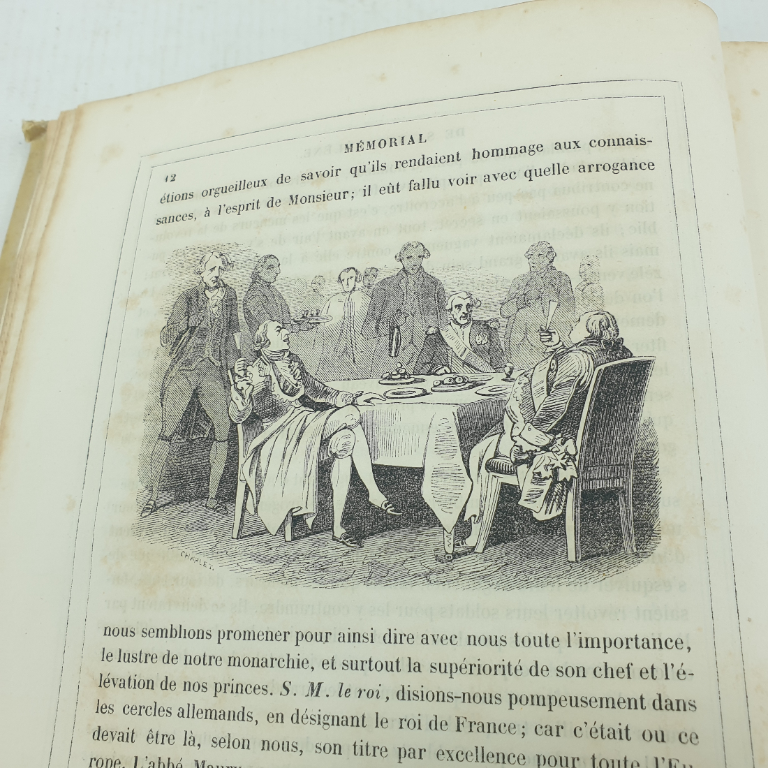 Эммануэль де Лас Каз "Мемориал Святой Елены" 1842г.. Картинка 10