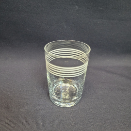 Стопка стеклянная, деколь. Винтаж СССР. Цена за 1 шт.