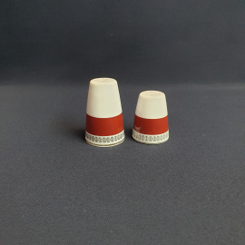 Набор для специй, фарфор позолота, винтаж ГДР