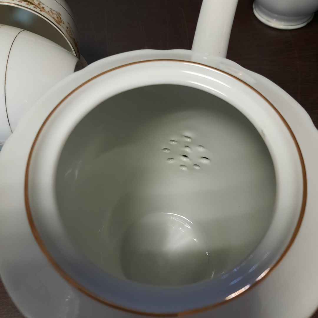 Сервиз чайный на 4 персоны, 15 предметов, фарфор "Катюша-Япония". Новый.. Картинка 6