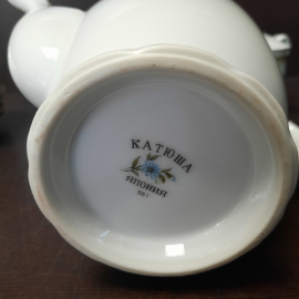 Сервиз чайный на 4 персоны, 15 предметов, фарфор "Катюша-Япония". Новый.. Картинка 7
