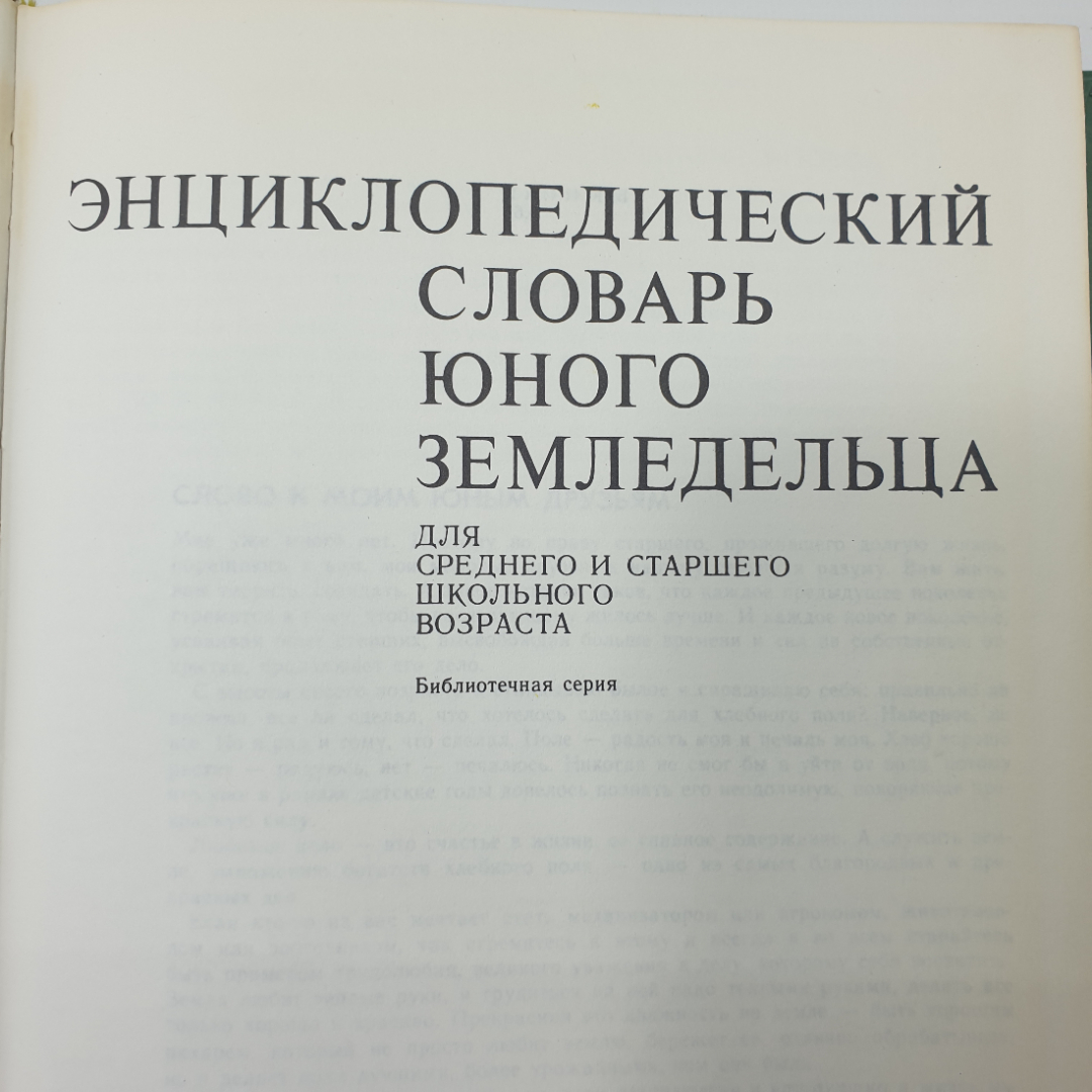 К.А. Иванович, "Энциклопедический словарь юного земледельца", издательство Педагогика, 1983г.. Картинка 5