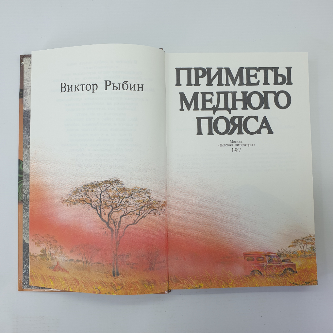 В. Рыбин "Приметы медного пояса", издательство Детская литература, 1987г.. Картинка 5