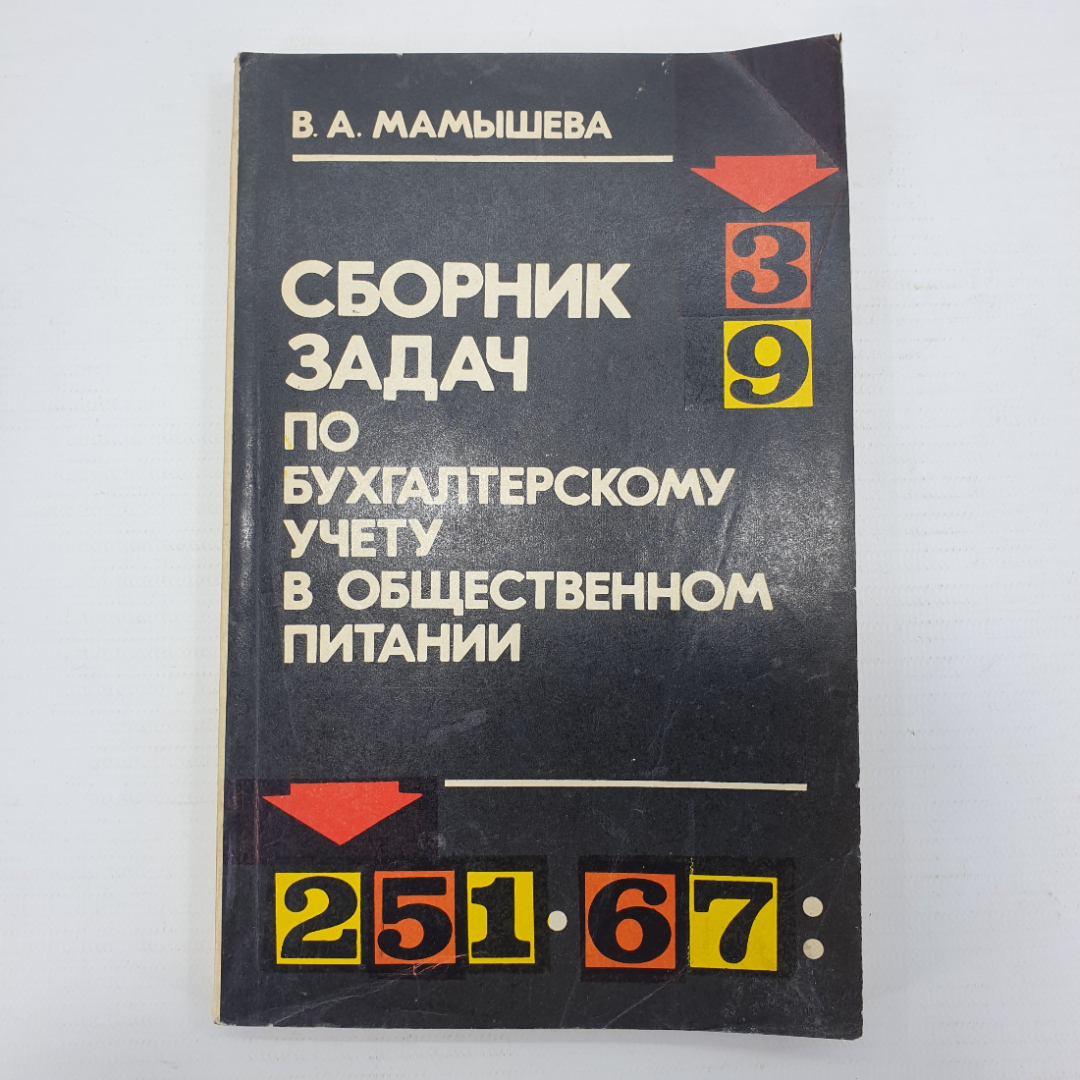 В.А. Мамышева "Сборник задач по бухгалтерскому учету в общественном питании", Экономика, 1984г.. Картинка 1