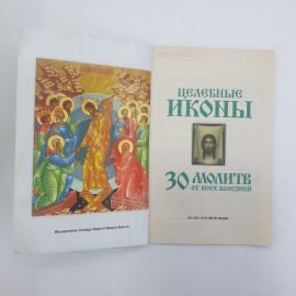 Книга "Целебные иконы. 30 молитв от всех болезней", Логос-Медиа, 2009г.. Картинка 3