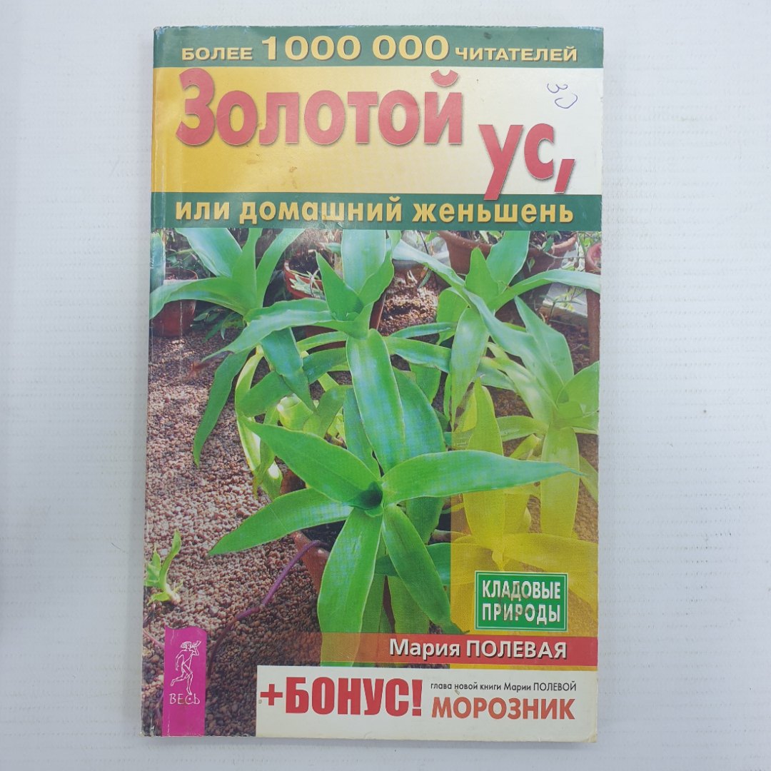 М. Полевая "Золотой ус, или домашний женьшень", Санкт-Петербург, 2004г.. Картинка 1