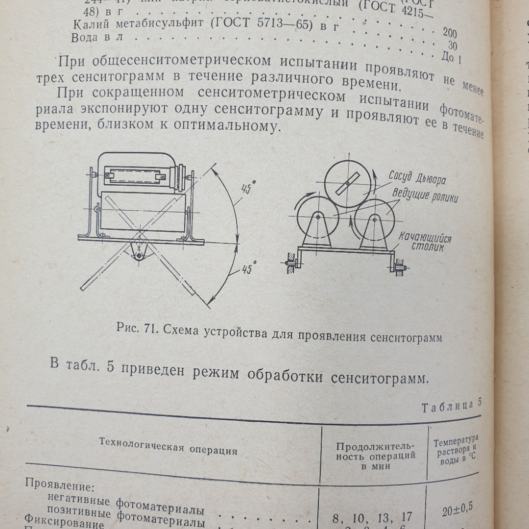 А.В. Фомин "Общий курс фотографии", Москва, Легкая индустрия, 1975г.. Картинка 15