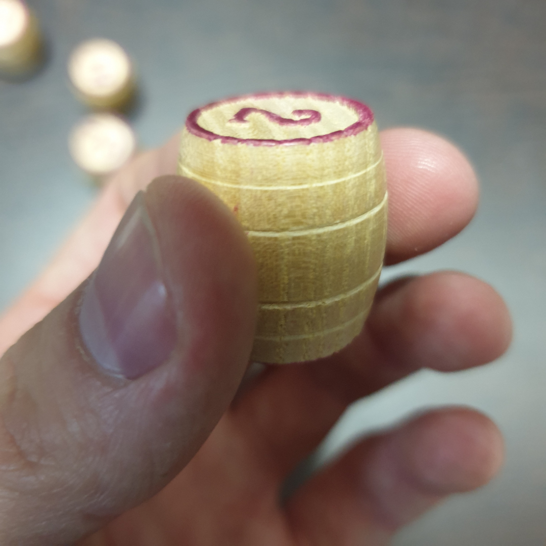 Настольная игра "Лото в сувенирном исполнении", СССР (есть изрисованные карточки). Картинка 5