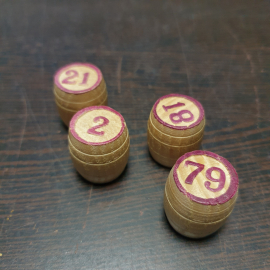 Настольная игра "Лото в сувенирном исполнении", СССР (есть изрисованные карточки). Картинка 7