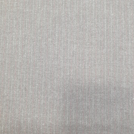 Ткань для брюк/костюма (шерсть), цвет коричневый с полосой, 140х120см.