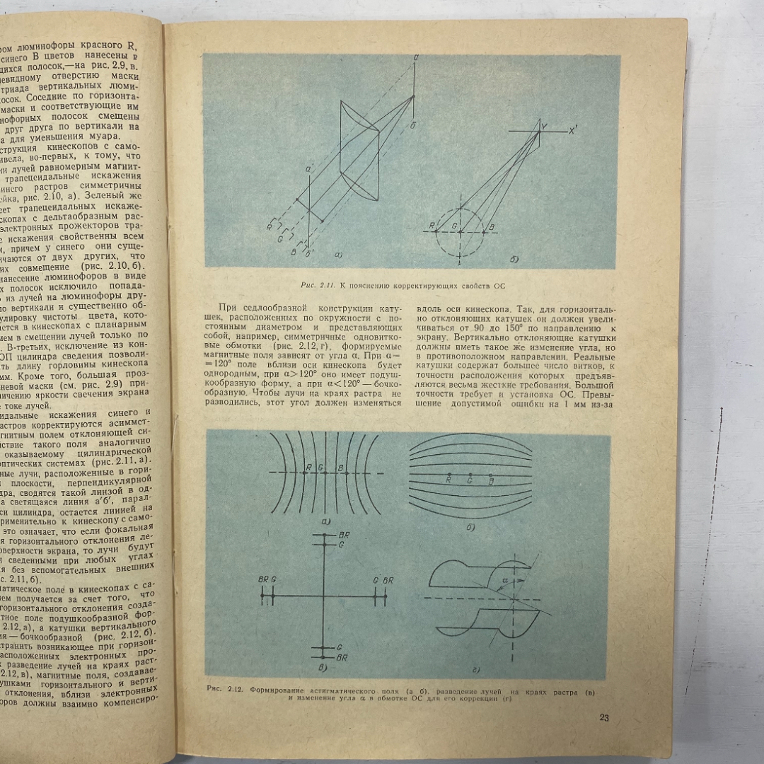 "Цветные стационарные телевизоры и их ремонт" СССР книга. Картинка 5