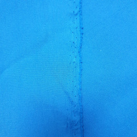 Ткань ( искусственный шелк), не просвечивает, цвет синий, 150х300см.. Картинка 3