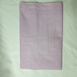 Ткань х/б (ситец), цвет сиреневый, 60х450см. Имеются небольшие пятнышки по кромке.