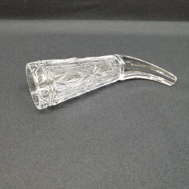 Рог хрустальный, 150 мл, винтаж СССР