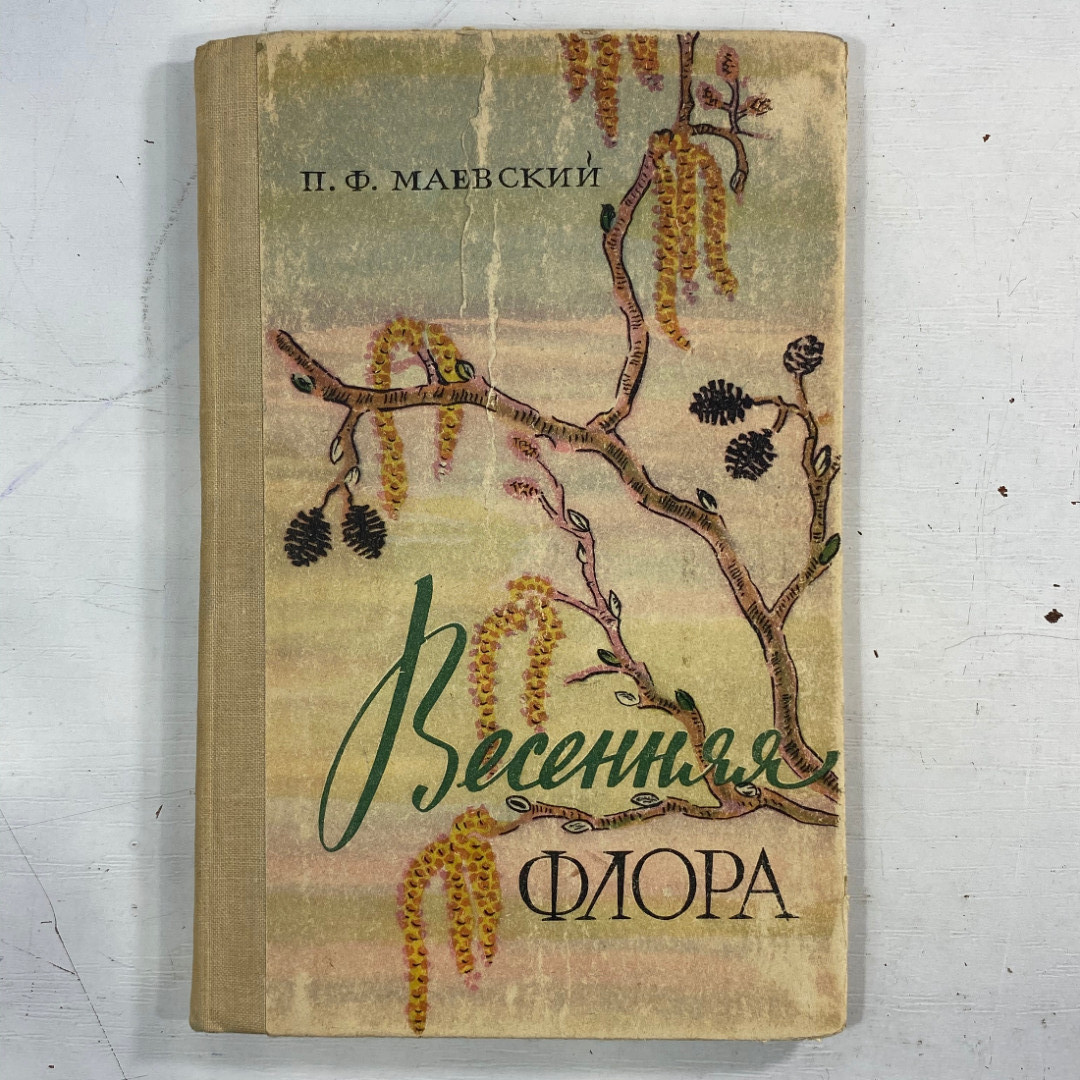 "Весенняя флора" СССР книга. Картинка 1