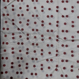 Ткань легкая для блузки, в горох, 100х140см (СССР).