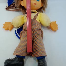 Кукла "Антошка", пластик, набивка. СССР. Картинка 7