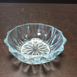 Розетка для варенья, цветное стекло. СССР