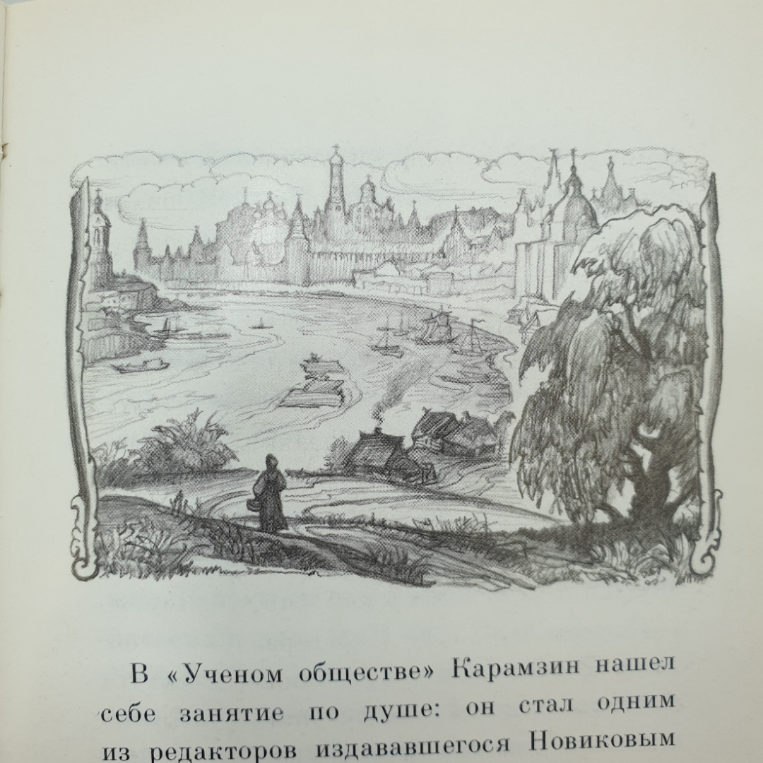 Н.М. Карамзин "Бедная Лиза", детская литература, 1981г.. Картинка 6