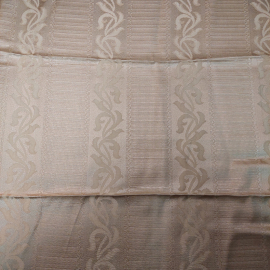 Ткань портьерная, плотная, цвет светло-коричневый, 120х150см (СССР).