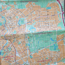 План города Москвы, ГУГК, масштабы 1:38000 и 1:15000, 1989г.. Картинка 9