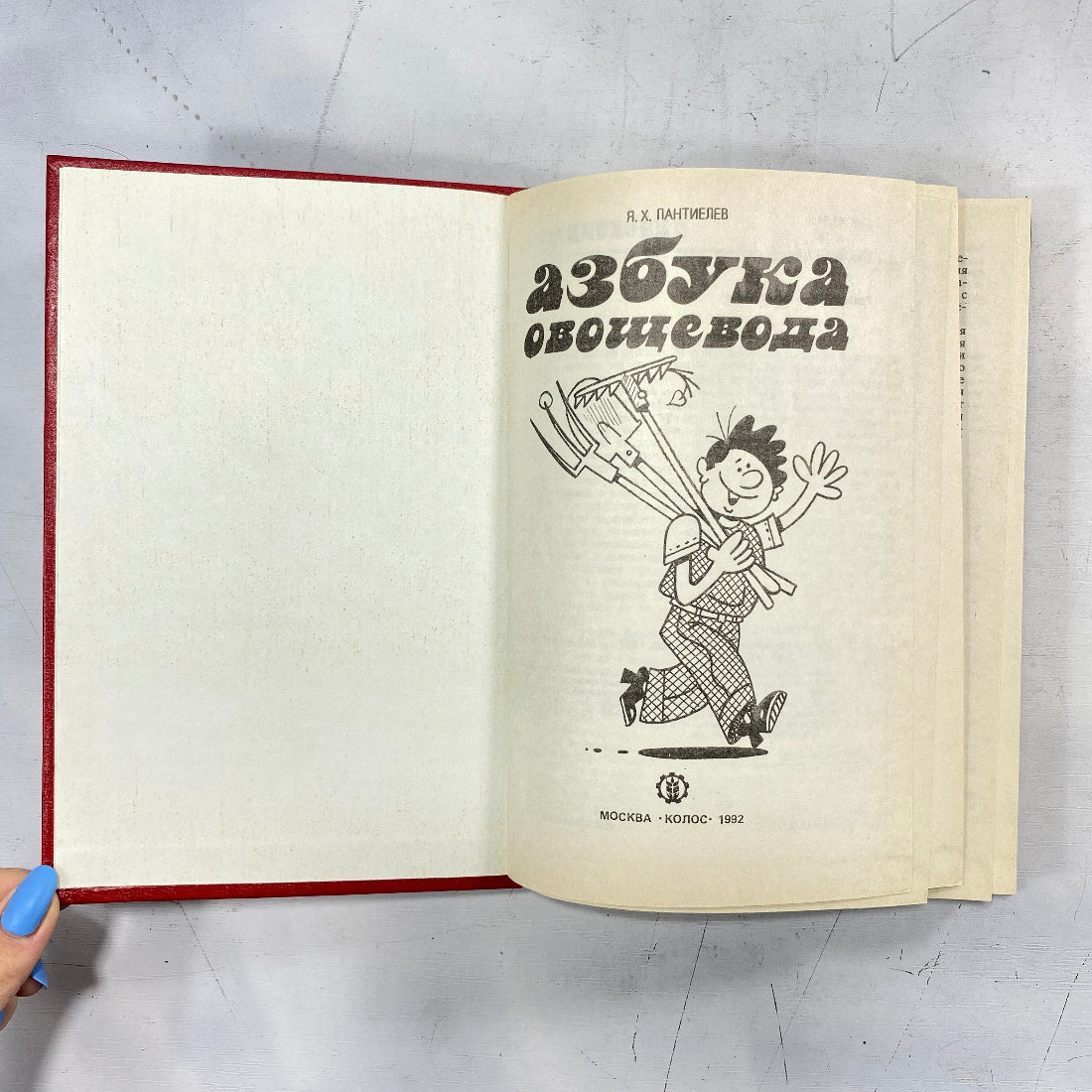 "Азбука овощевода" СССР книга. Картинка 2