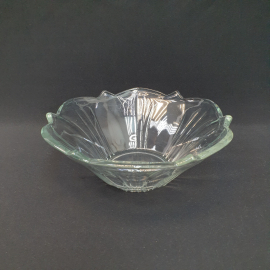 Винтажный салатник Дятьковский стекло 1 литр СССР