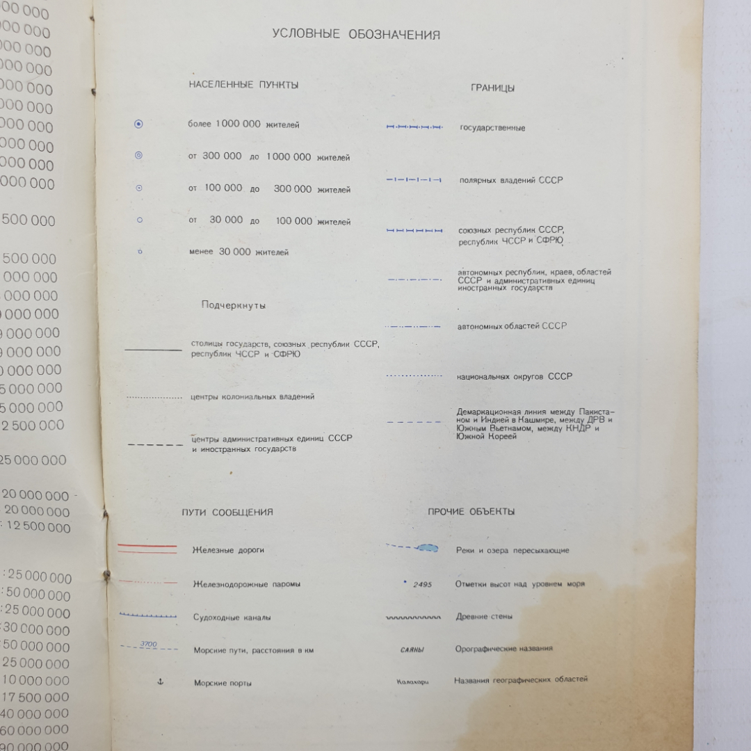 Атлас мира, Главное управление геодезии и картографии, Москва, 1976г.. Картинка 3