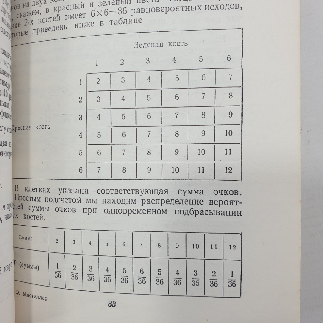 Ф. Мостеллер "пятьдесят занимательных вероятностных задач с решениями", Москва, Наука, 1971г.. Картинка 6