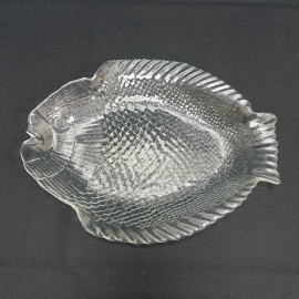 Блюдо "Рыба", стекло. СССР