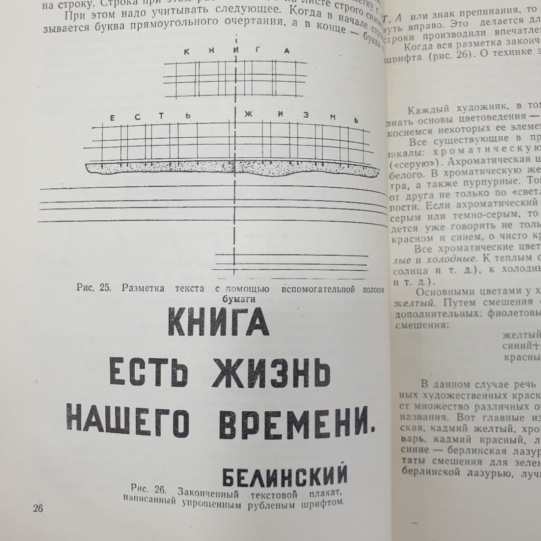 А.С. Щипанов "Шрифт в клубной работе", Профиздат, 1962г.. Картинка 6