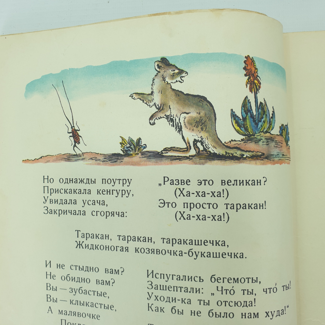 К. Чуковский "Сказки", издательство Детская литература, Москва, 1966г.. Картинка 20