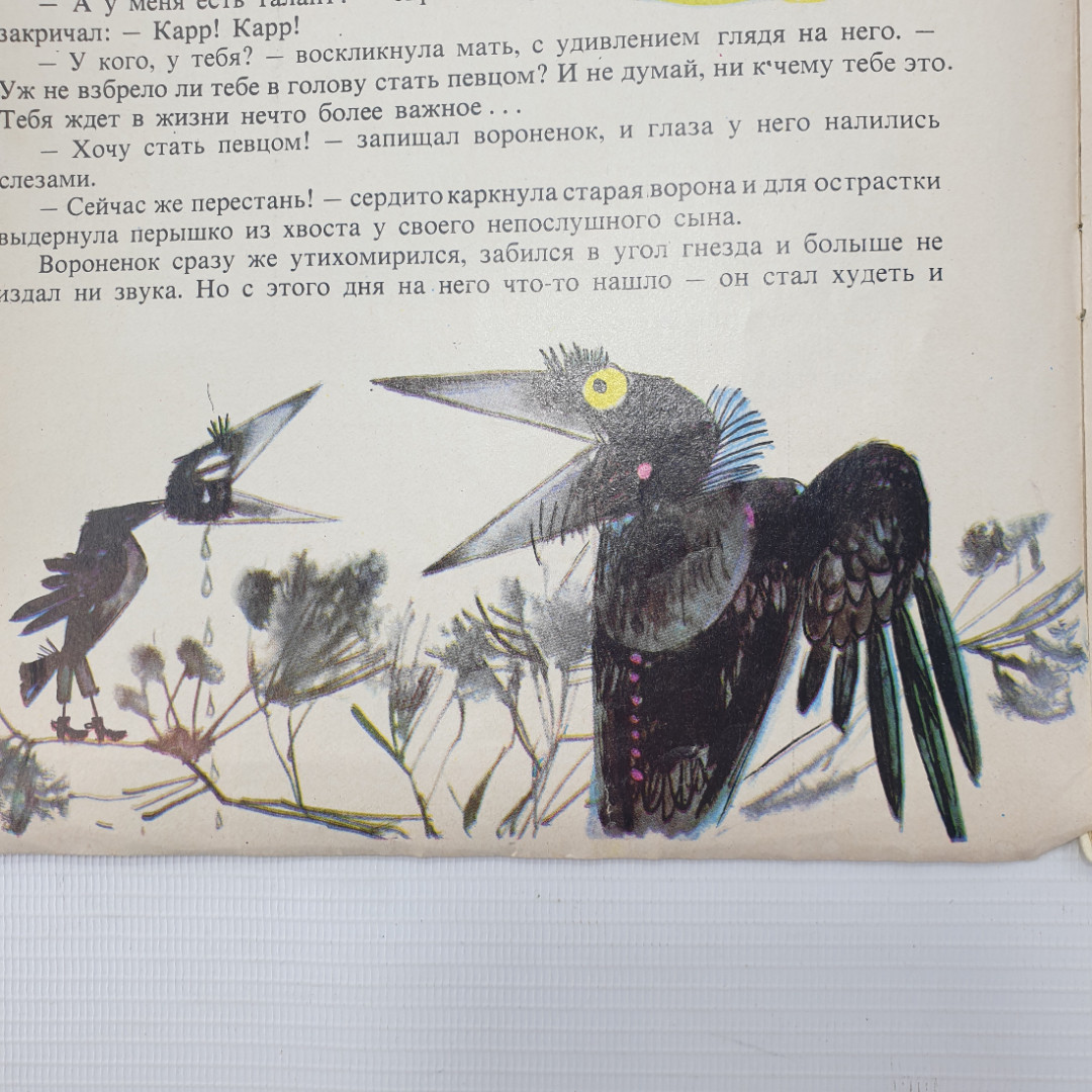 С. Минков "Как вороненок стал певцом", издательство София-Пресс. Картинка 7