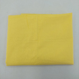 Ткань х/б (ситец), цвет желтый, 80х150см. СССР.