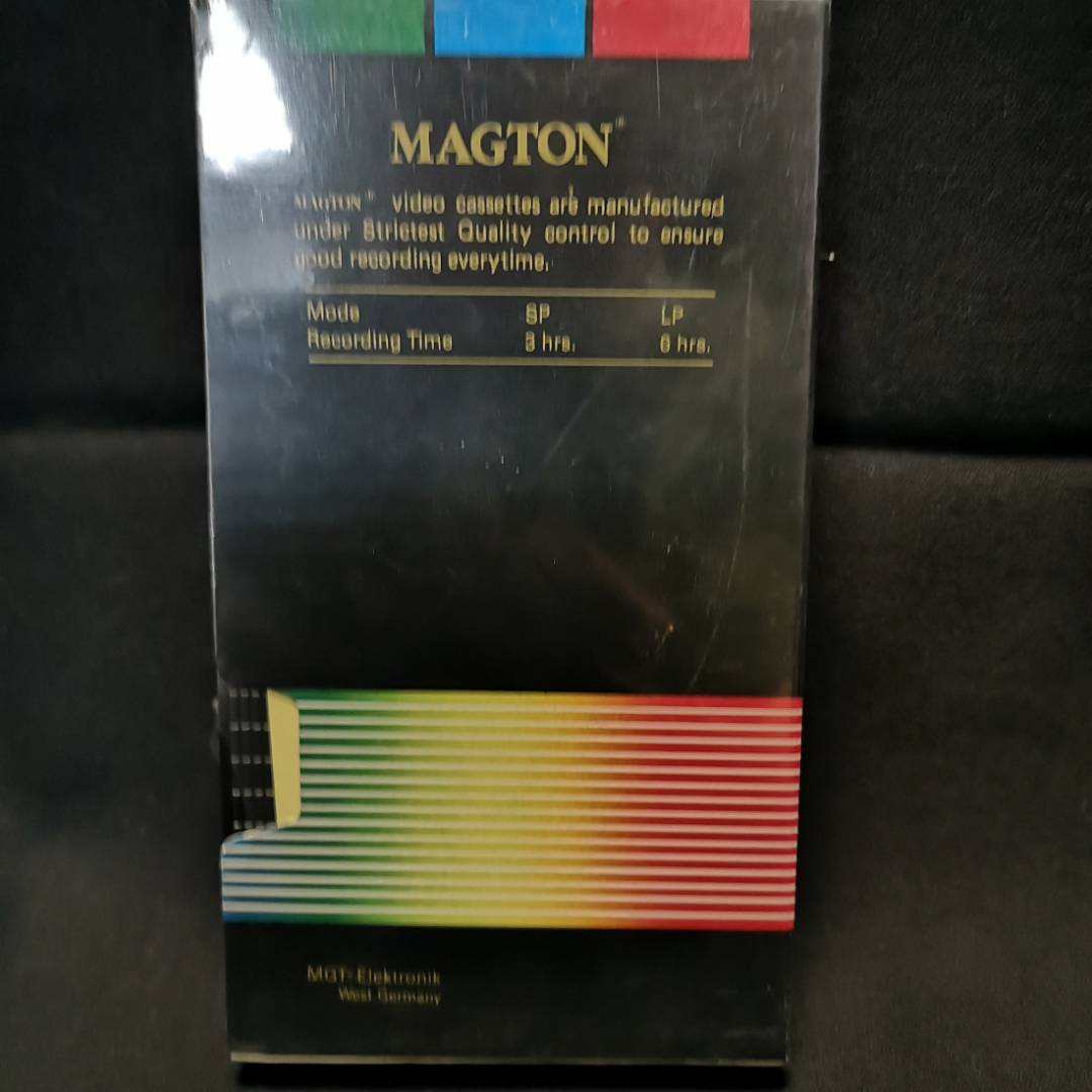 Видеокассета  Magton E-180, чистая, в упаковке. Германия. Картинка 3