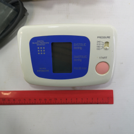 Тонометр электронный на запчасти Hitachi HK-16EX.не рабочий, не комплект Япония. Картинка 2