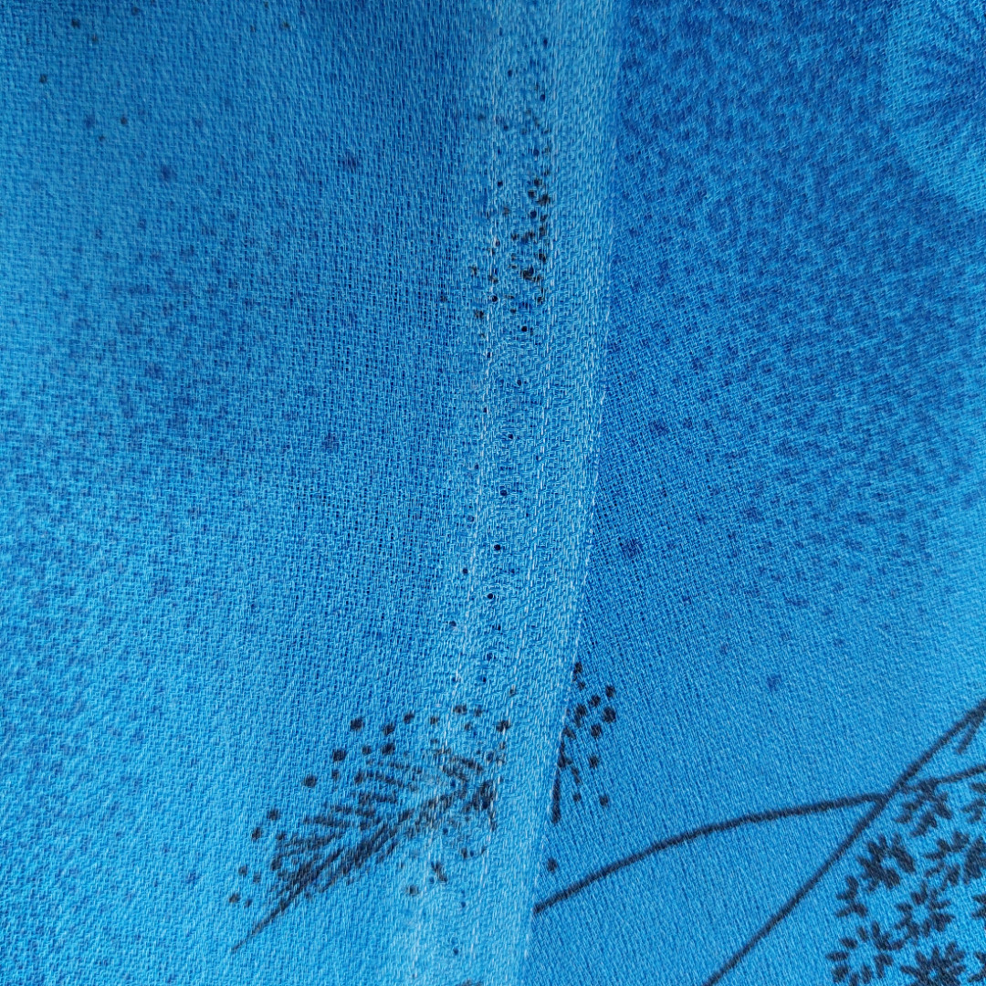 Ткань для платья, цветочный орнамент, 100х300см. СССР.. Картинка 4