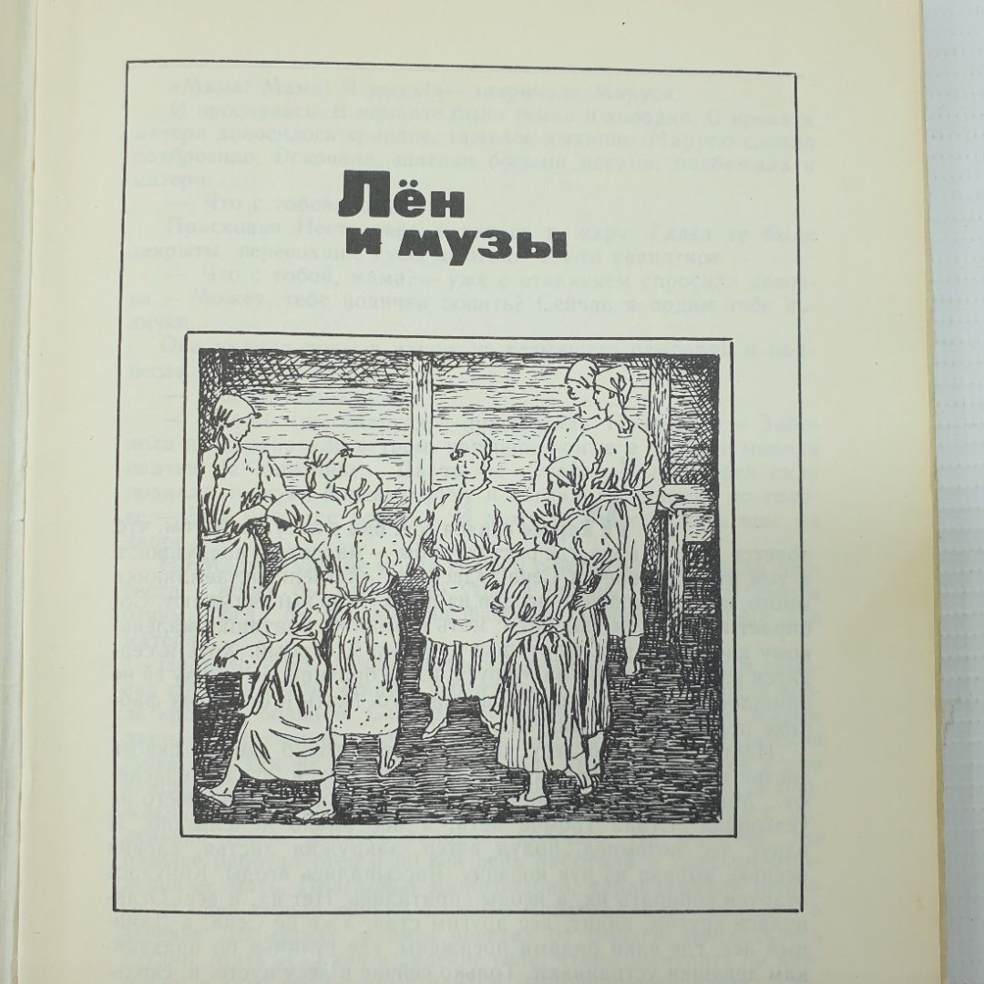 Е. Микулина "Лён и музы", "Счастливая подкова", Москва, издательство Детская литература, 1984г.. Картинка 3