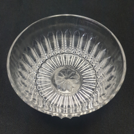 Салатник, стекло, d=12 см, h=6.5 см, винтаж, СССР. Картинка 2