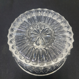 Салатник, стекло, d=12 см, h=6.5 см, винтаж, СССР. Картинка 4