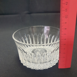 Салатник, стекло, d=12 см, h=6.5 см, винтаж, СССР. Картинка 6