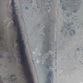 Ткань портьерная (отрез), цвет голубой, 110х230см. СССР.
