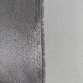 Ткань синтетика, тянется, цвет серебристо-серый, 132х120см.. Картинка 3