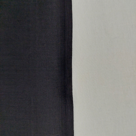 Ткань сатин, цвет черный, 70х360см. СССР.. Картинка 3