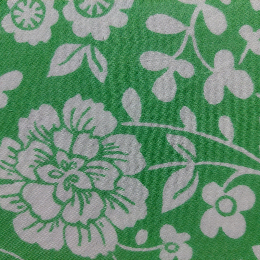 Ткань для платья (х/б), цветочный орнамент, 78х200см. СССР. Цена за 1 отрез.. Картинка 4