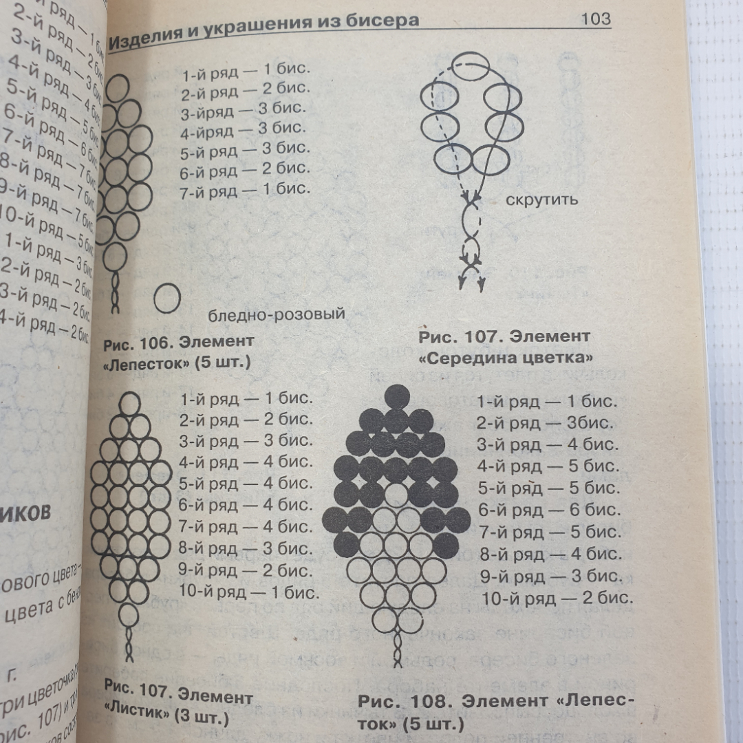И.В. Андрющенко, Т.А. Коваленко "Техника плетения бисером", издательство Сталкер, Москва, 2006г.. Картинка 7