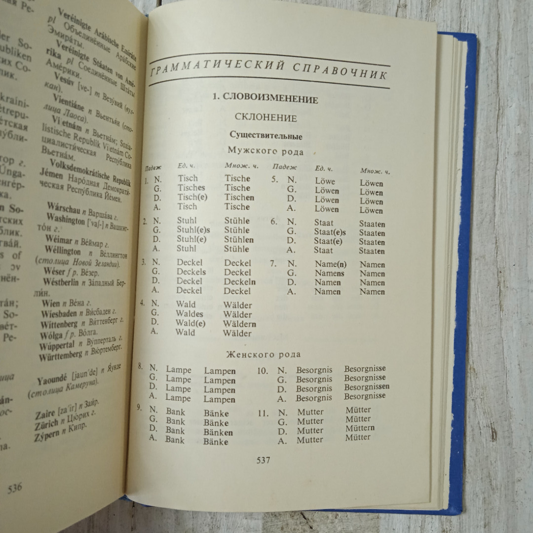 Немецко-русский словарь, 20000 слов, из-во Русский язык, Москва, 1984. Картинка 6