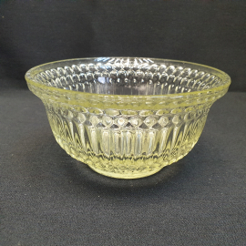 Салатник, стекло, d=16 см, h=8 см, винтаж, винтаж СССР. Картинка 1