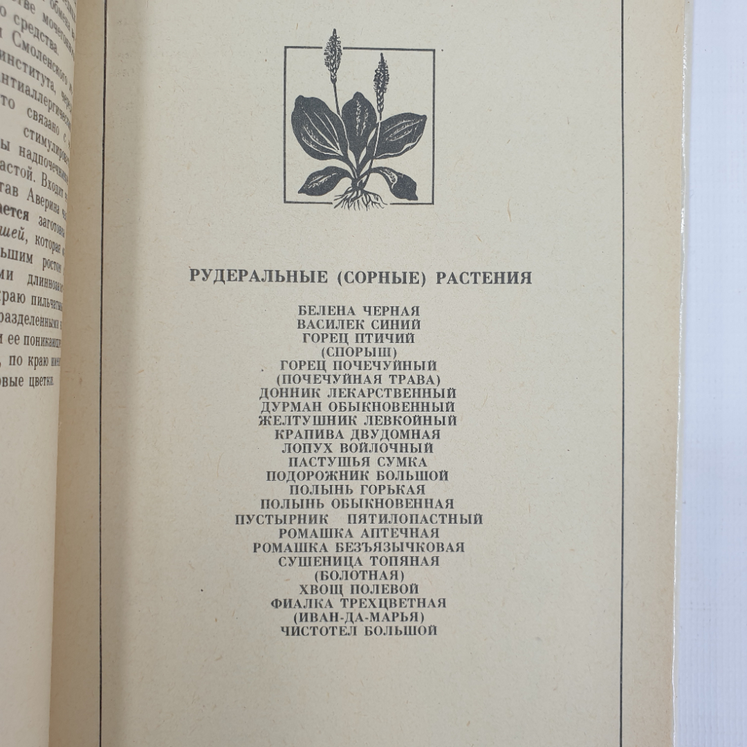 А.С. Резникова, В.И. Лернер "Лекарственные растения Приокской зоны", 1986г.. Картинка 7